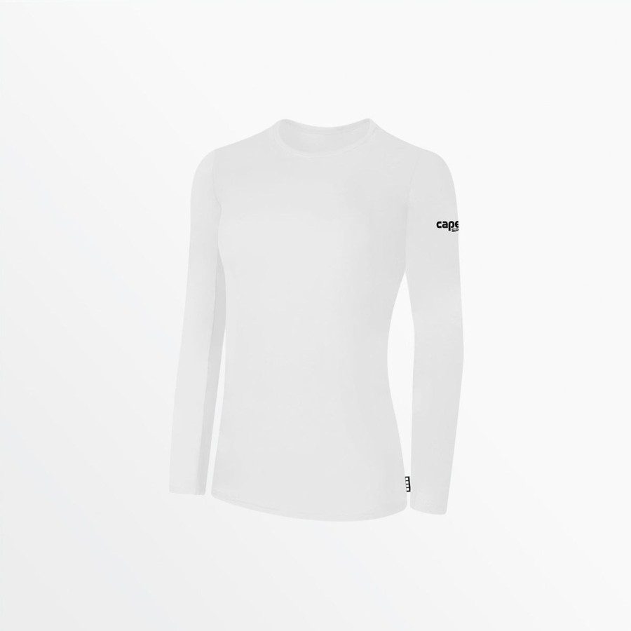 Frauen Capelli Sport | Damen Basics Langarm-Baumwoll-T-Shirt