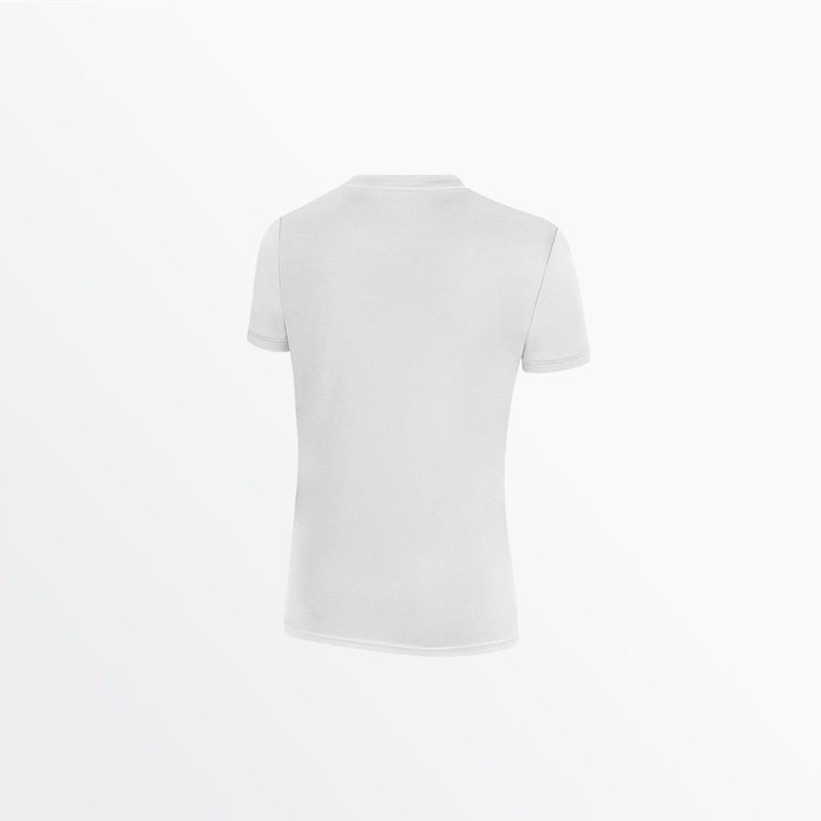 Frauen Capelli Sport | Damen Basics Poly-T-Shirt Mit Rundhalsausschnitt