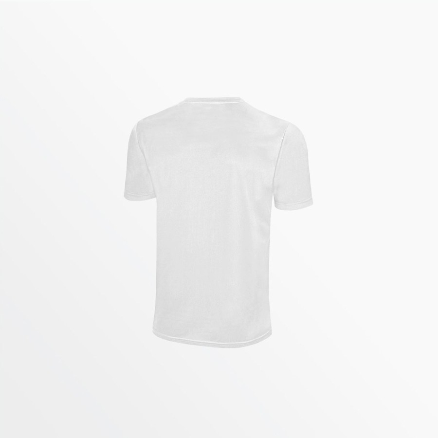 Manner Capelli Sport | Herren Basics Poly-T-Shirt Mit Rundhalsausschnitt