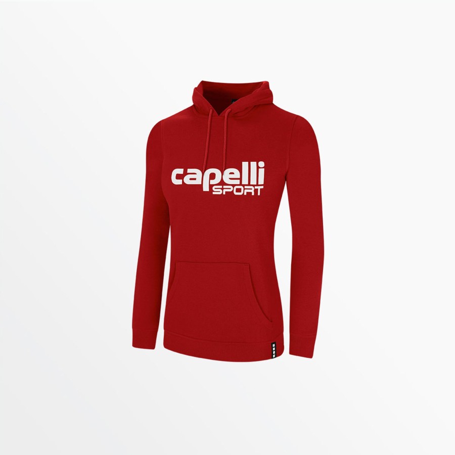 Frauen Capelli Sport | Damen-Hoodie Aus Fleece Mit Logo