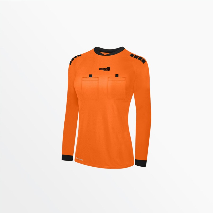 Frauen Capelli Sport | Basics Schiedsrichter-Langarmtrikot Fur Damen