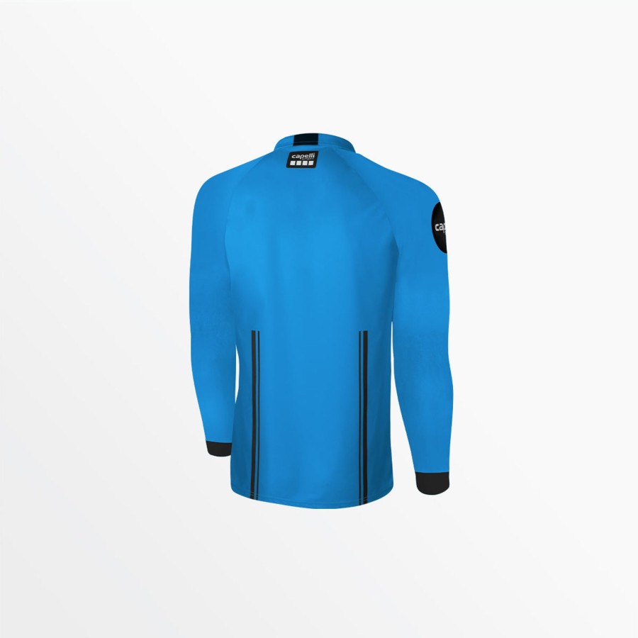 Manner Capelli Sport | Offizielles Schiedsrichter-Langarmtrikot Fur Herren Mit V-Ausschnitt