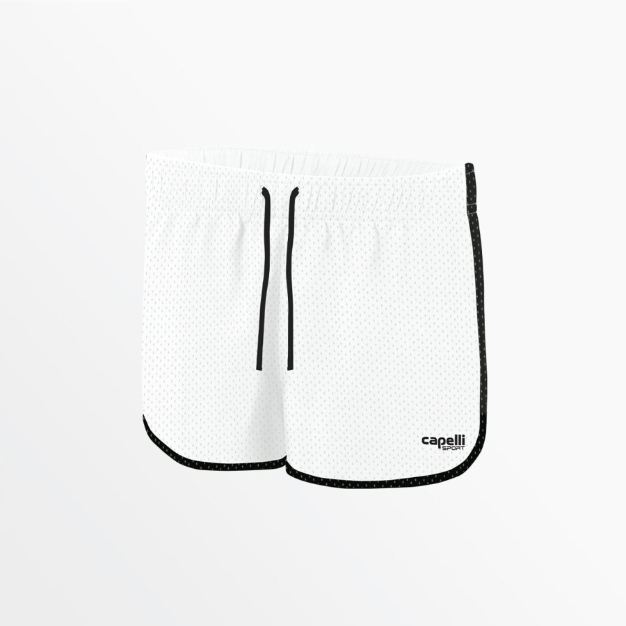 Frauen Capelli Sport | Zweifarbige Mesh-Shorts Fur Damen