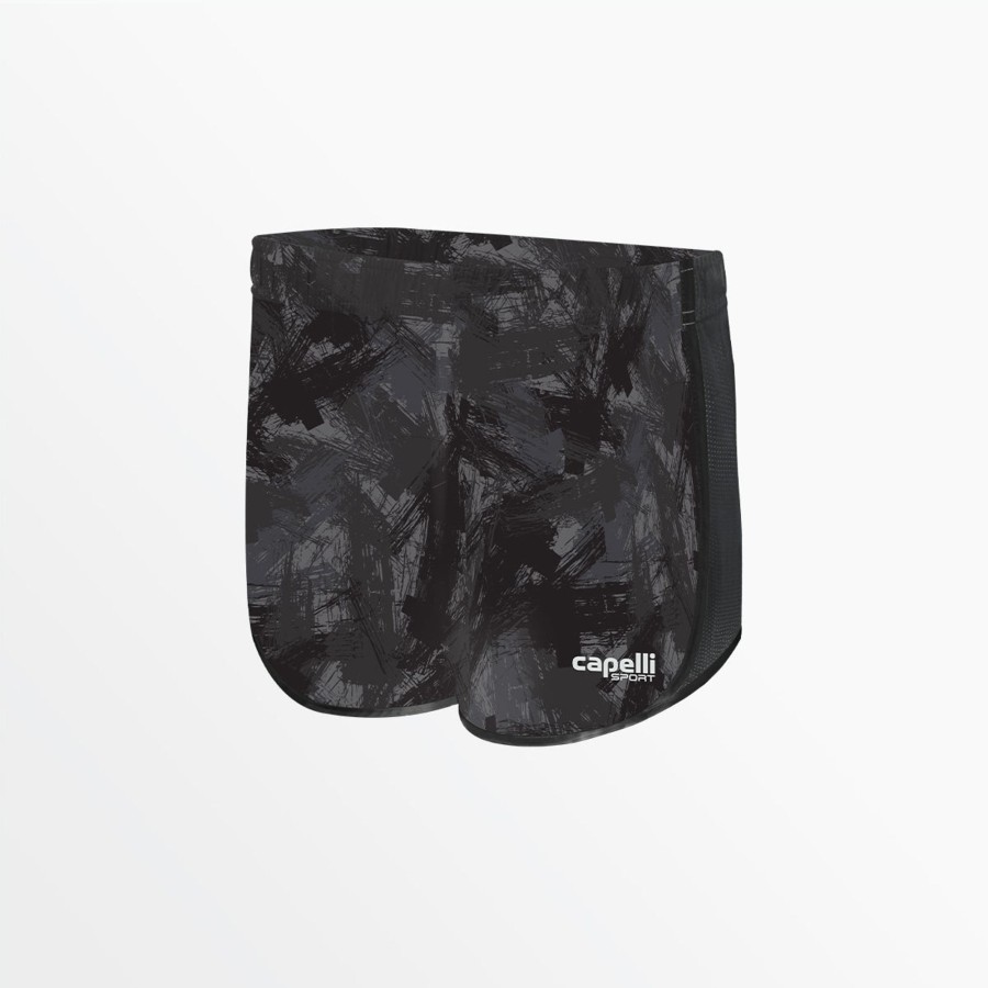 Jugend Capelli Sport | Camo Strokes 2-Tone Laufshorts Fur Madchen