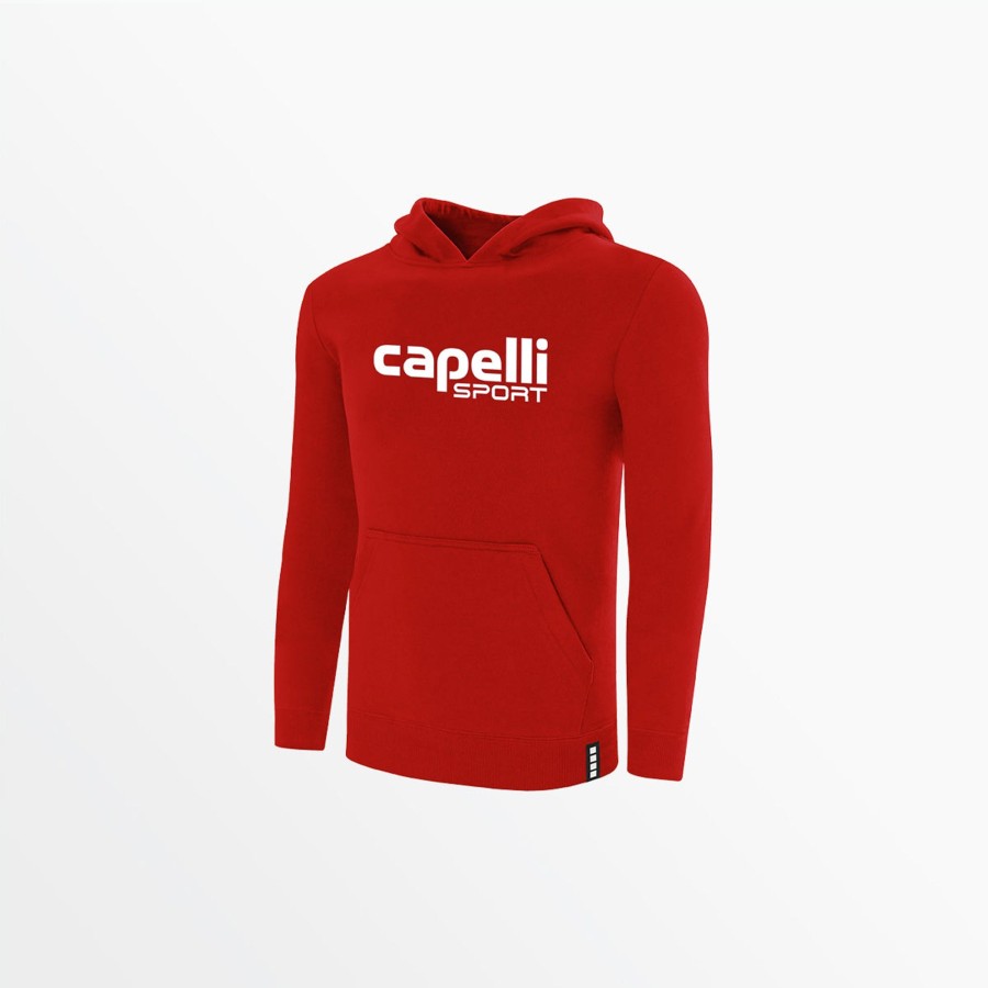 Jugend Capelli Sport | Jugend-Logo-Fleece-Pullover-Hoodie