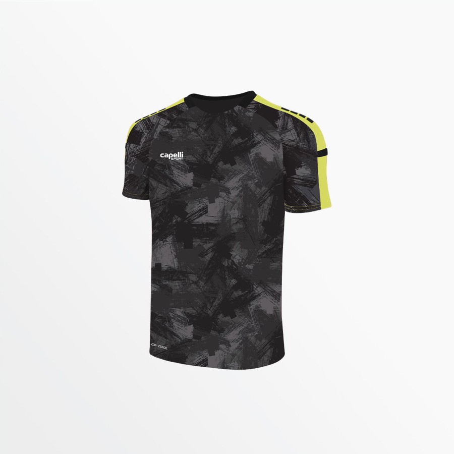 Jugend Capelli Sport | Pitch Ii Camo Strokes-Trikot Fur Jugendliche