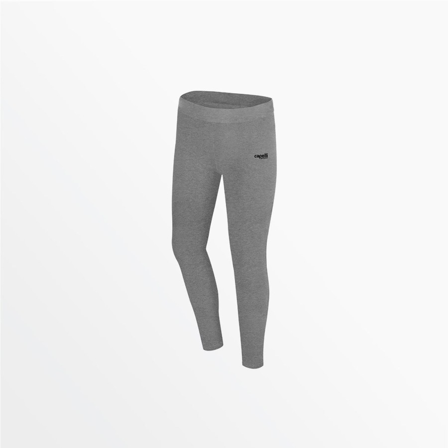 Frauen Capelli Sport | Damen-Leggings Aus Baumwolle Mit Mittlerer Leibhohe