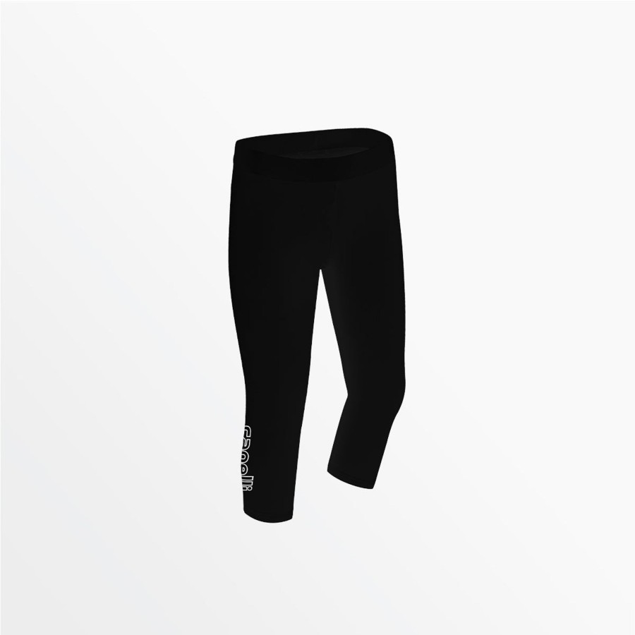 Frauen Capelli Sport | 3/4-Baumwollleggings Mit Mittelhohem Logo Fur Damen