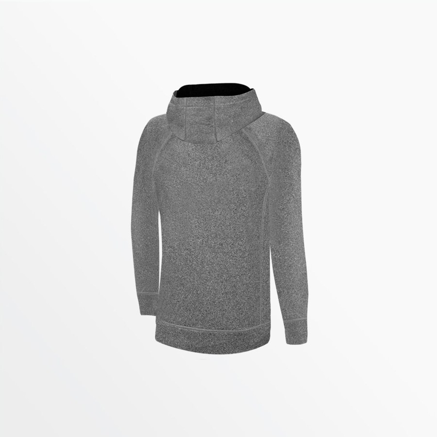 Frauen Capelli Sport | Damen Essential Heather Kapuzenpullover Mit Reisverschluss