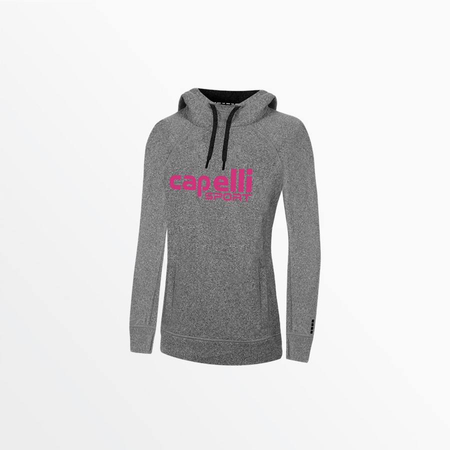 Frauen Capelli Sport | Damen-Kapuzenpullover „Logo Heather".