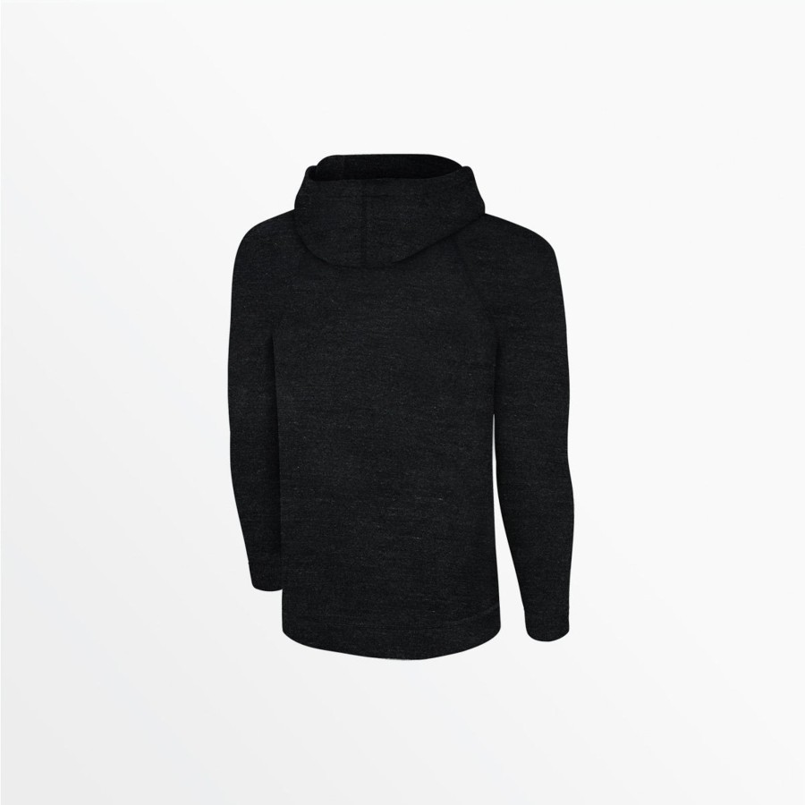 Jugend Capelli Sport | Melierter Kapuzenpullover Fur Jugendliche Mit Reisverschluss