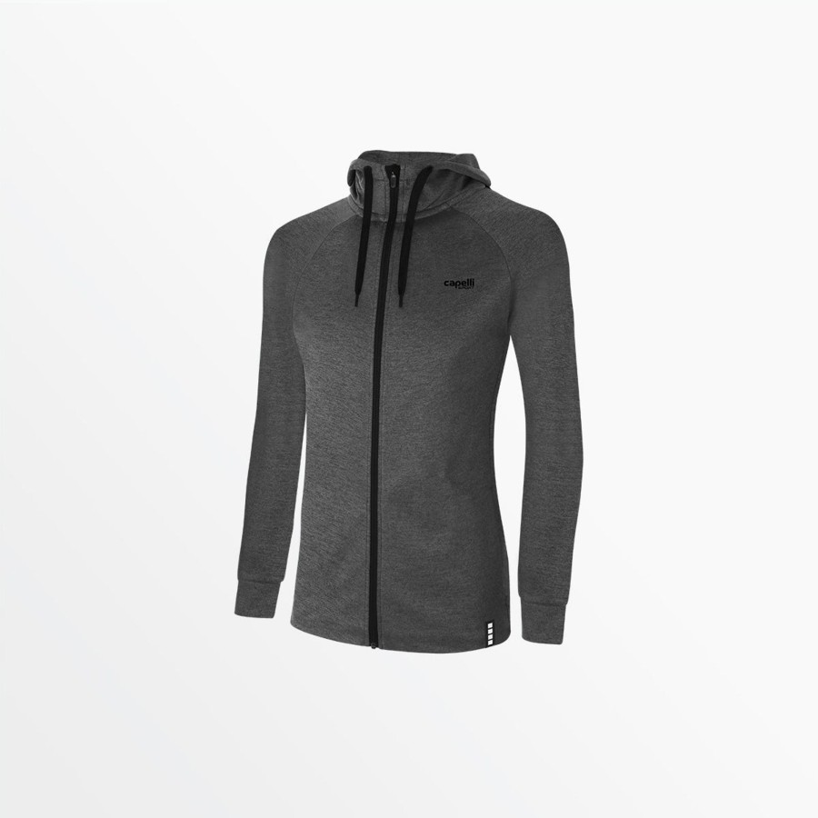 Frauen Capelli Sport | Damen-Hoodie Aus Therma-Fleece Mit Reisverschluss