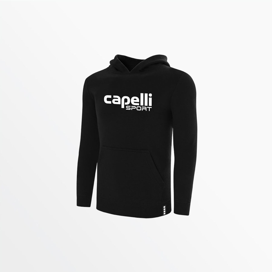 Manner Capelli Sport | Herren-Hoodie Aus Fleece Mit Logo