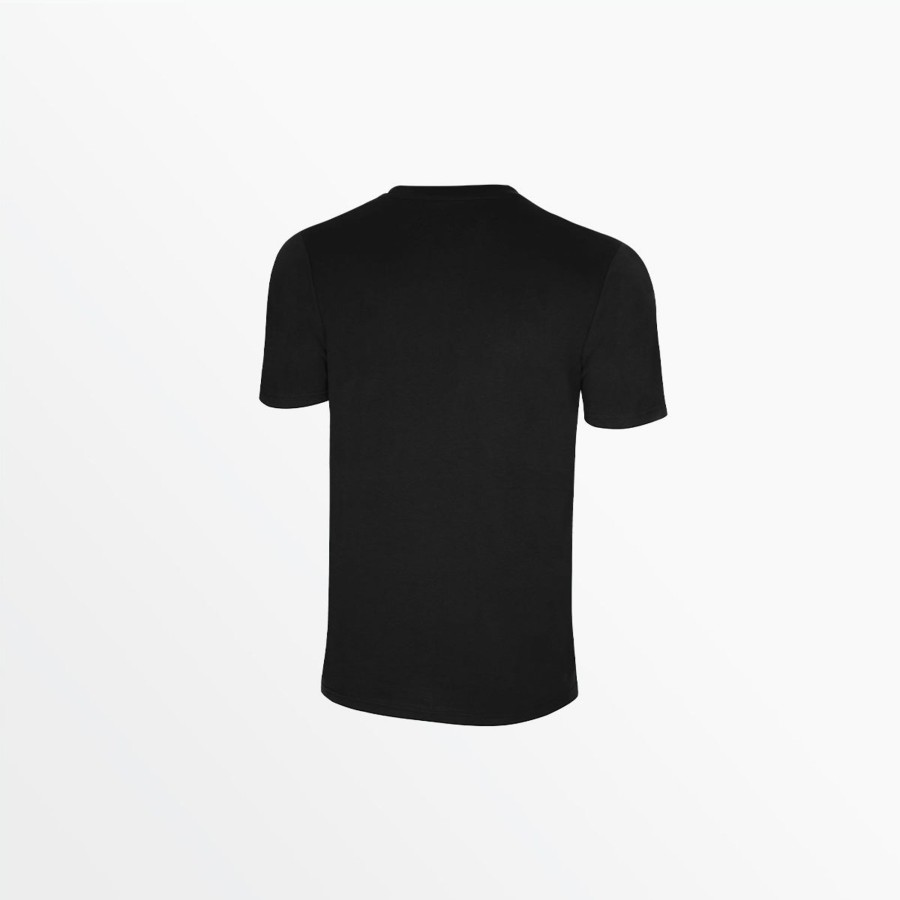 Manner Capelli Sport | Rundhals-Poly-T-Shirt Mit Logo Fur Erwachsene