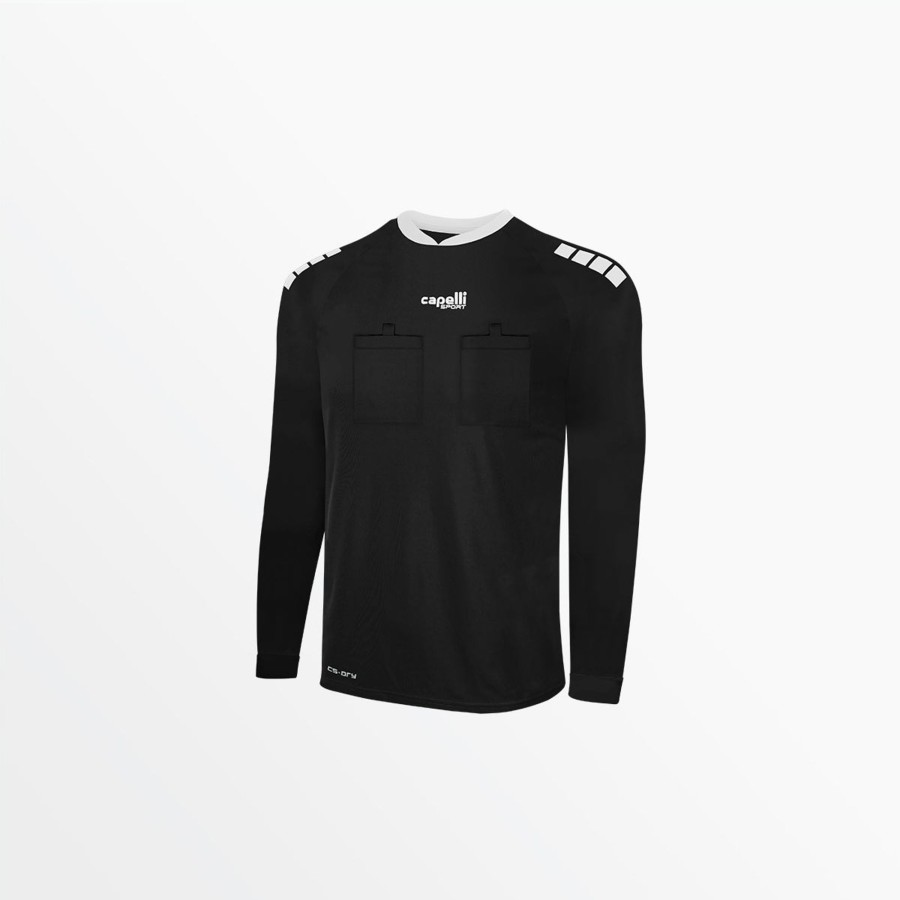 Manner Capelli Sport | Basics Schiedsrichter-Langarmtrikot Fur Herren